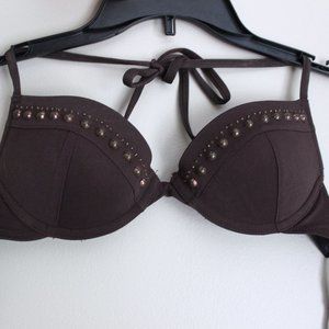 Brown Bikini Top